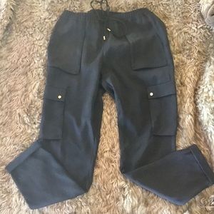 H&M Silky Cargo Pants